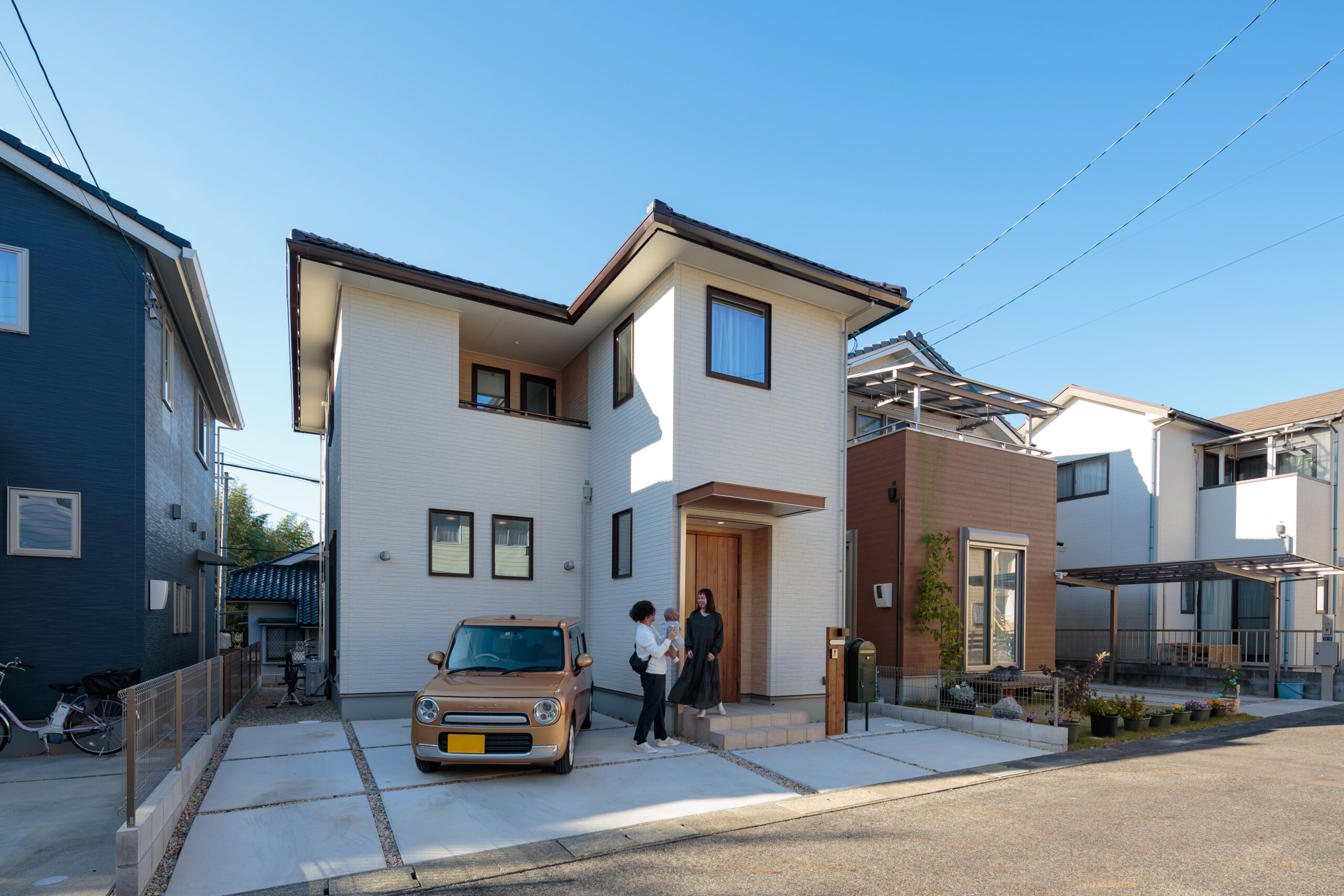 親子で楽しく暮らせる スキップフロアの家