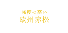 強度の高い 欧州赤松